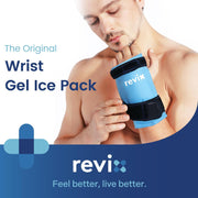 REVIX Wrist Ice Pack Wrap for Carpal Tunnel, Reusable Gel Ice Pack for Hand Relaxation, Cold Compress, Enhancing Comfort and Soothing Fatigue, 1Pack