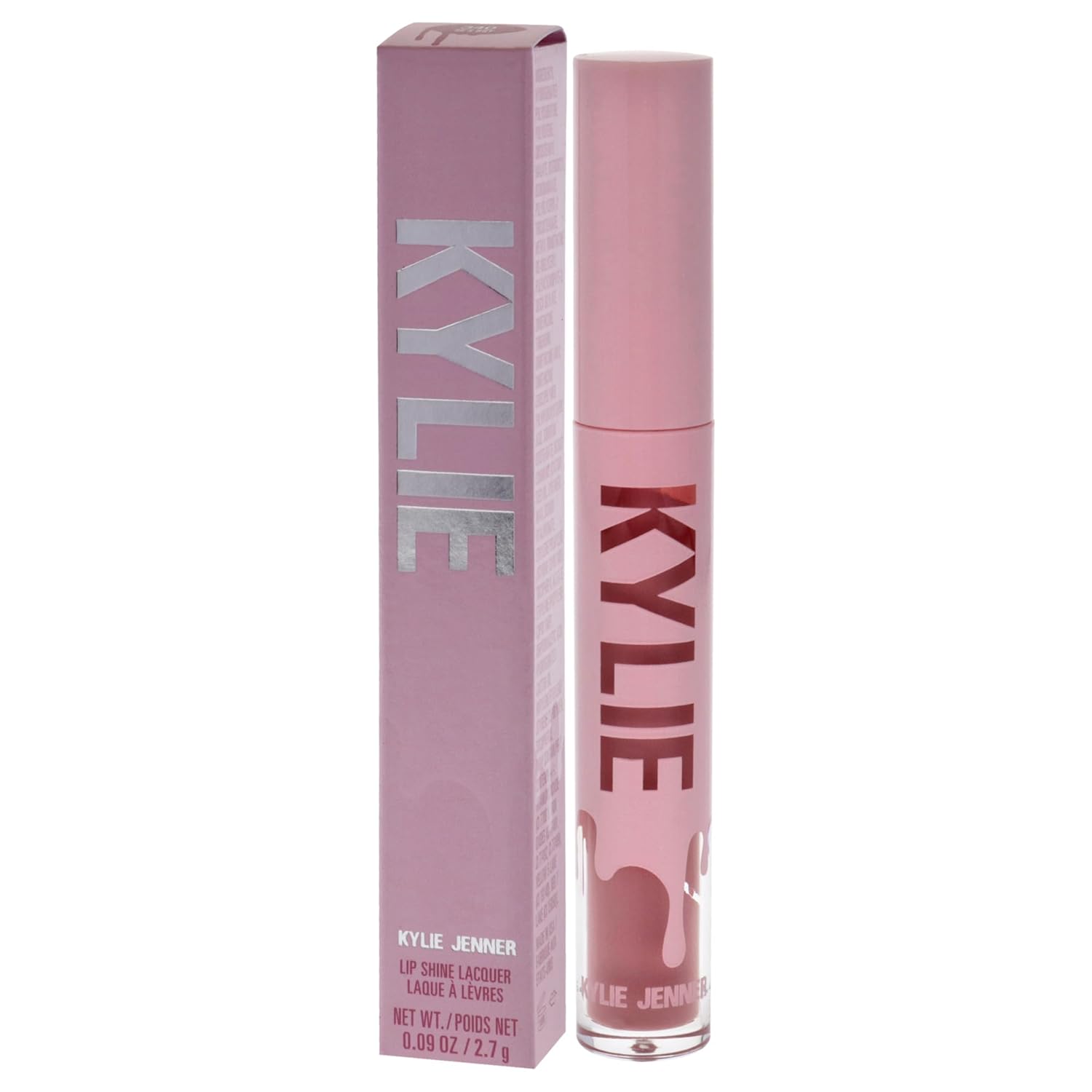 Kylie Cosmetics Lip Shine Lacquer - 340 90s Baby for Women - 0.09 oz Lipstick