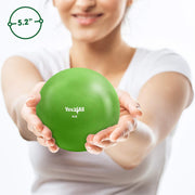 Yes4All Weighted Toning Balls for Exercise, Soft Medicine Balls for Exercise, Pilates, Yoga, Balance, Flexibility, 2-10lbs