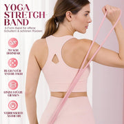 Resistance Bands,2025 New Figure 8 Resistance Bands with Handles for Women Men,Exercise Bands for Working Out,Arm,Back,Fullbody Yoga Pulling Rope,Elastic Stretch Bands