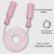 Jump Rope for Fitness Adjustable Rope for Men, Women, and Kids Ideal for Cardio and Training Workouts