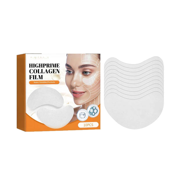 Collagmask - Collagen Film Mask, Collagen Film Face Mask, Collagen Soluble Film, Anti-Wrinkle Lifting Smooths Out Fine Lines And Wrinkles Firming (1box)