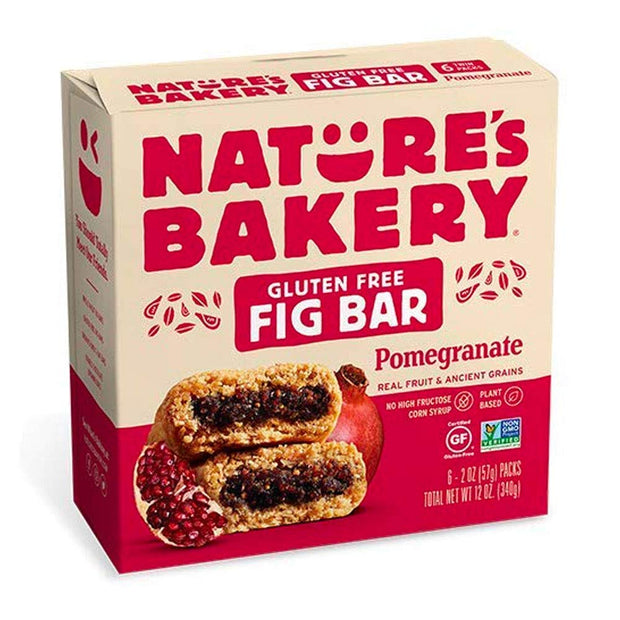 Nature’s Bakery Gluten Free Fig Bars, Blueberry, Real Fruit, Vegan, Non-GMO, Snack bar, 6 boxes with 6 twin packs (36 twin packs)