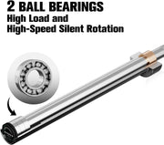 RITFIT 7FT Olympic Barbell for Strength and Weightlifting Training - 2 Inch Olympic Bar for Squat, Deadlift, Bench Press, Curl, Overhead Press - 500lbs/1000lbs/1500lbs Capacity