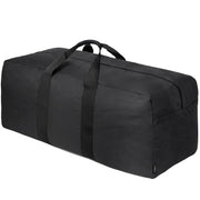 Vorspack Extra Large Duffle Bag for Travel - 100L Duffel Bag for Men Gear Bag for Storage Foldable Weekender Bag for Overnight Camping - Black