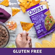 Quest Nutrition Loaded Taco Tortilla Style Protein Chips, 19g Protein, 4g Net Carb, Low Carb, Gluten Free, 1.1 oz (Pack of 12)