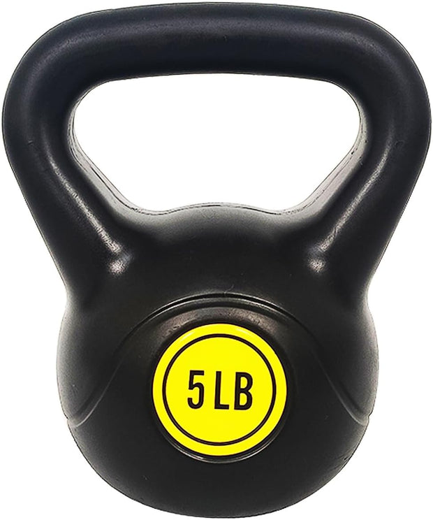 OLIXIS Kettlebell Set, Wide Grip Kettlebell Exercise Fitness Weight Set for Home Gym, Strength Training