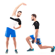 Shoulder Brace for Men and Women Rotator Cuff - for Bursitis, Dislocated AC Joint, Labrum Tear, Tendonitis,Neoprene Compression Support Sleeve (Black L-XL)