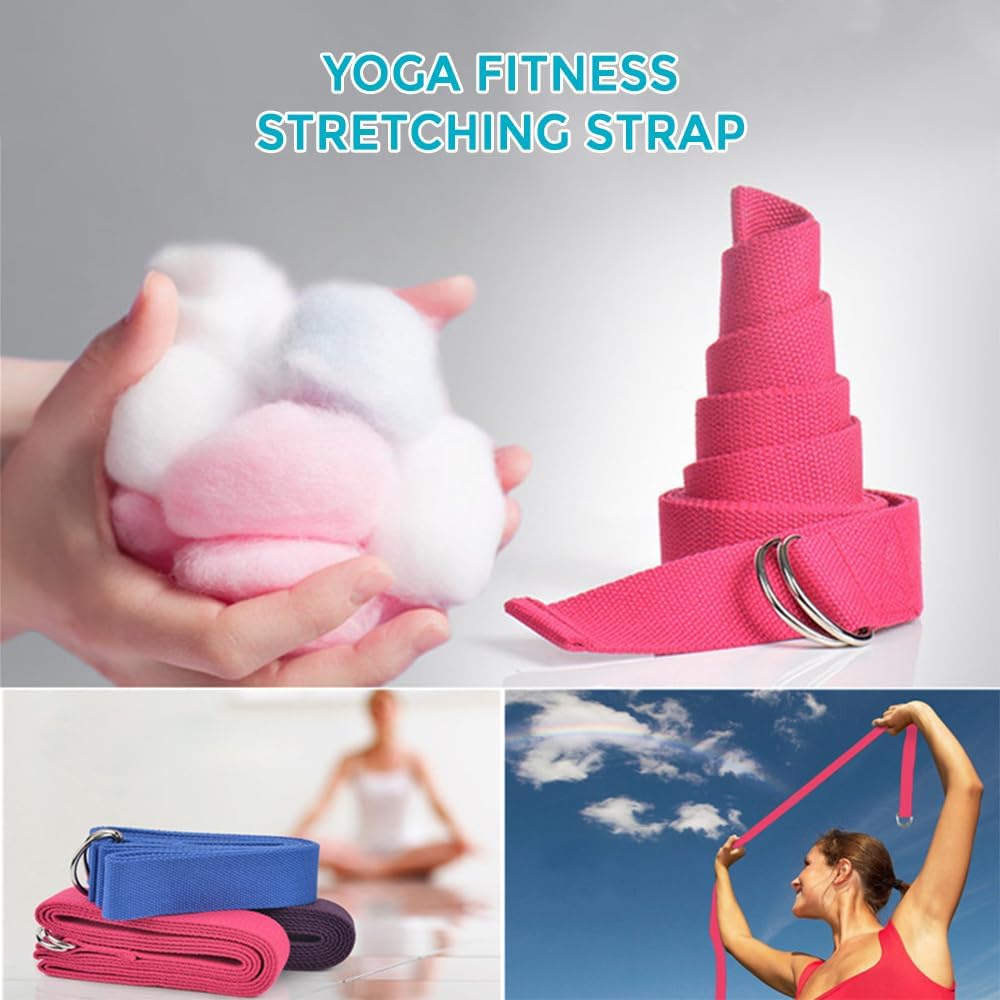 Yoga Sets for Women Pilates at Home Equipment Pilates Magic Ring Booty Bands for Working Out Glutes Yoga Ball 25cm Figure 8 Resistance Band Yoga Bands for Stretching