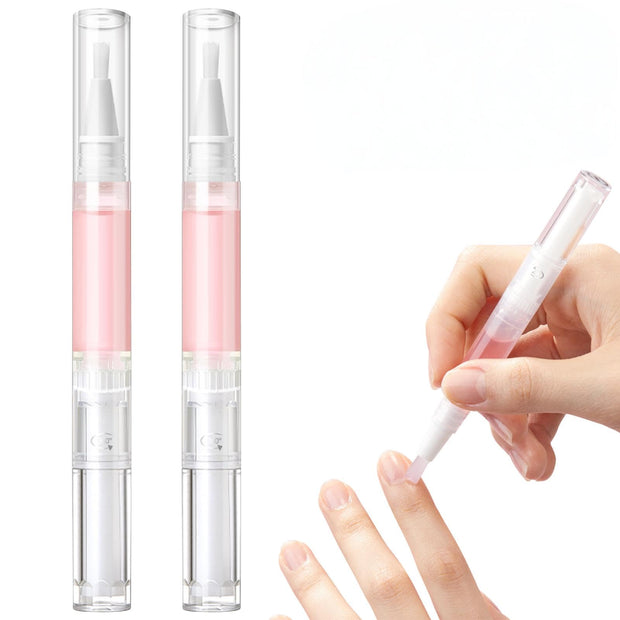 Radiant Nail Growth Oil, Nail Strengthener, Cuticle Oil for Nails, Moisturize Strengthen Nail Care Oil, Finger Edge Manicure Nourishing Pen, Anti-hangbnail removal, Nail Skin Edge Care (Lemon)