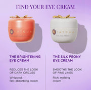 TATCHA The Brightening Eye Cream | Brightening & Dark Circle Reduction with Vitamin C for Bight, Firm Undereyes, 15 ml / 0.5 fl. oz.