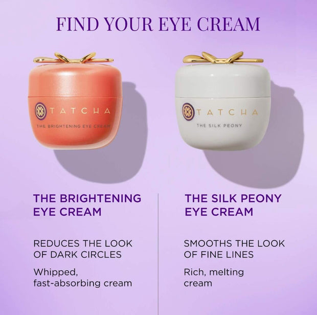 TATCHA The Brightening Eye Cream | Brightening & Dark Circle Reduction with Vitamin C for Bight, Firm Undereyes, 15 ml / 0.5 fl. oz.