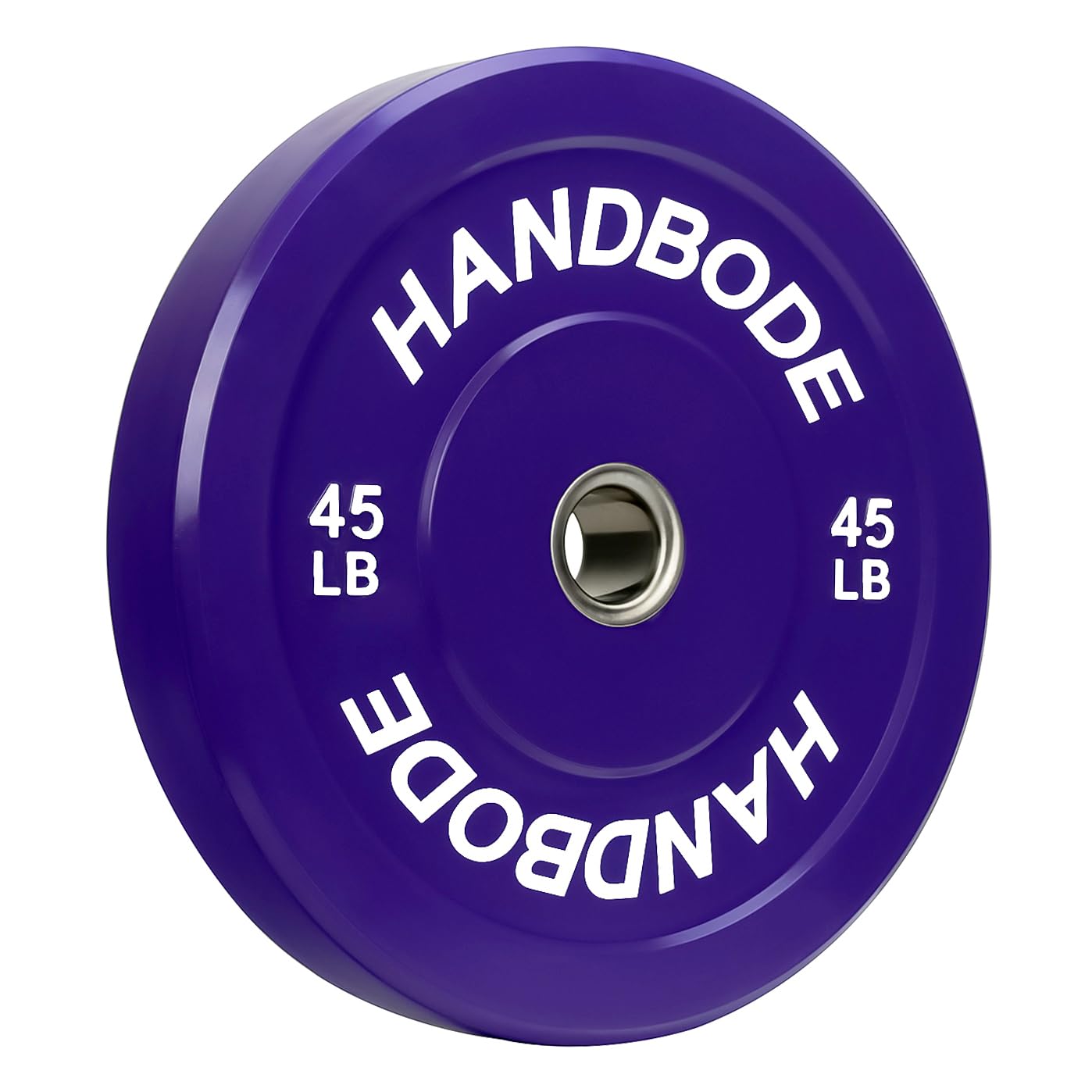 Colored Bumper Weight Plates Olympic Weight Plate Set 2-Inch, 10/15/20/25/35/45/55 lb Barbell Weight Plates Set for Home Gym, Rubber Strength Training Weights Plates for Weight Lifting