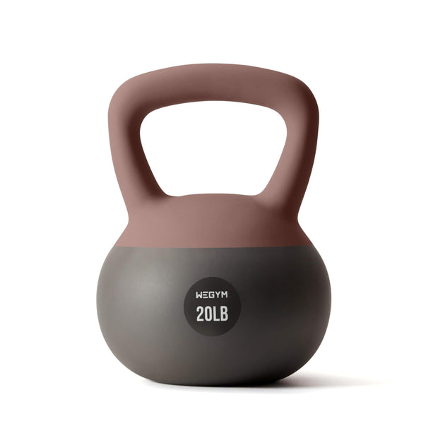 Soft Kettlebells with Cushioned Impact-Resistant Base and Anti-Slip, Wide-Grip Handle for Home Workouts, Weightlifting, and Full Body Strength Training