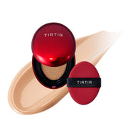 TIRTIR Mask Fit Red Cushion Foundation | Full coverage, Weightless, Skin fit, Satin Glow Finish, Korean Makeup, beauty, Tattoo cover up, Buildable (#29N Natural Beige, 0.63 Fl Oz)