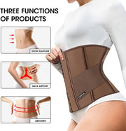 KIMIKAL Women Waist Trainer Corset Belt: Under Clothes Sport Tummy Control Long Torso Shapewear