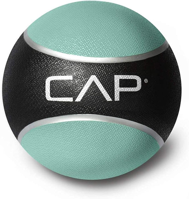 WF Athletic Supply Medicine & Exercise Ball - Durable Rubber & Consistent Weight Distribution; Comfort Textured Grip for Strength, Balance & Core Training, Multiple Choices Available