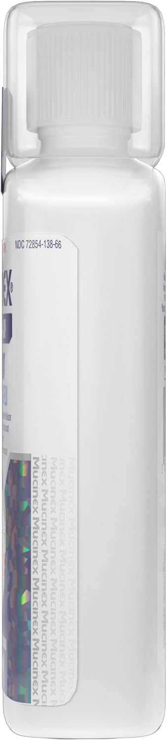 Mucinex Maximum Strength Fast-Max Cold & Flu and Nightshift, All-in-One Multi Symptom Relief Liquid, 6 Fl Oz - 2 Count (Pack of 1)