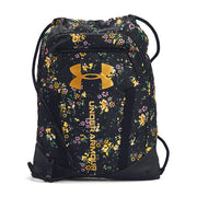 Under Armour Unisex-Adult Undeniable Sackpack , Black (001)/Metallic Silver , One Size Fits Most