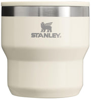 Stanley Stay-Hot Stacking Camp Cup 10 oz | Press In Drink Through Lid | Cup for Coffee, Tea and Drinks | Insulated Stainless Steel Coffee Mug | BPA-Free | Wisteria Shine