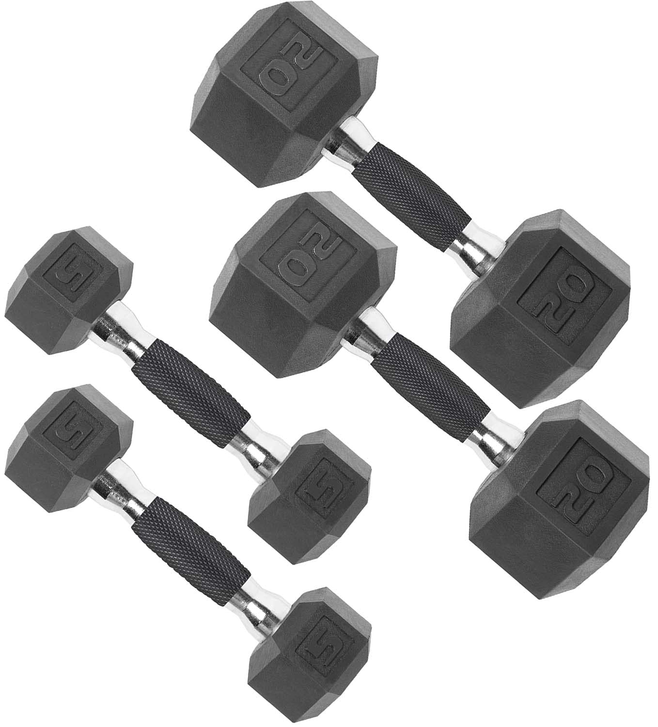 CAP Barbell Coated Dumbbell Weight | Multiple Options Pairs & Sets
