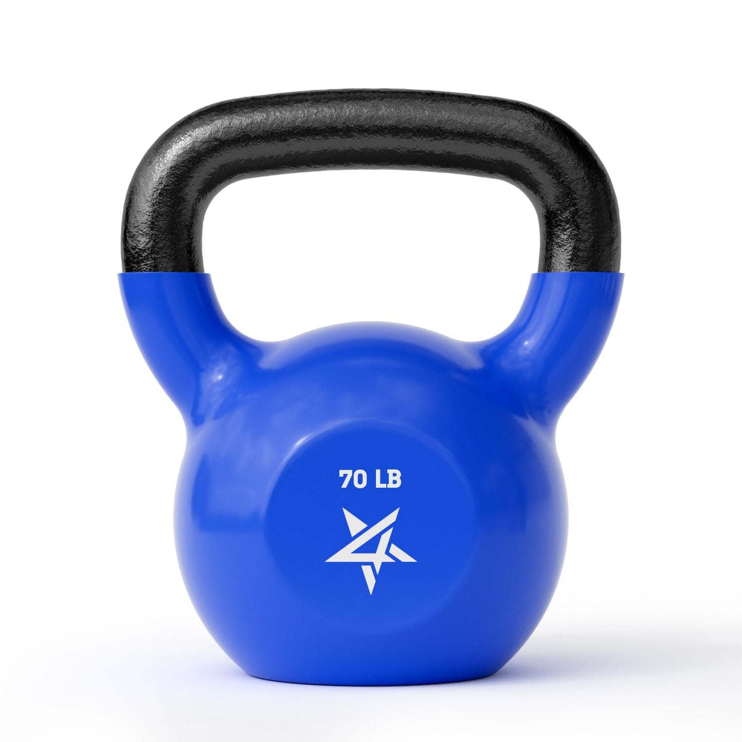 Yes4All 5-100 LB Kettlebells Vinyl Coated Cast Iron for Dumbbell Weights Exercises, Gym, Fitness, Full Body Workout Equipment Push up, Grip and Strength Training