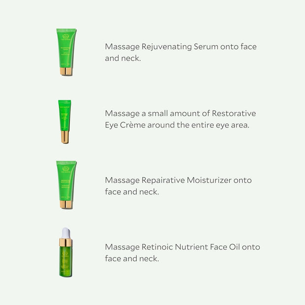 Tata Harper Daily Essentials Set, Best Selling Skincare Set, Travel Sized Skincare, 7-Step On-the-Go Skincare Routine, Natural Skincare