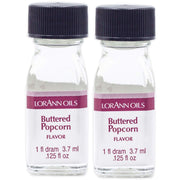 LorAnn Oils Super Strength Flavoring - Used For Candy Making, Flavoring, Baking, Hard Candy, & Flavor Oils - Bold, Natural Flavors 4X Stronger Than Extracts - Marshmallow, Pack of 2, 0.125 fl oz