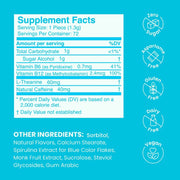 Neuro Energy & Focus Mints - Sugar Free Breath Mints with 80mg Natural Caffeine, B Vitamins & L-Theanine - Vegan Brain Supplement for Exercise, Study & Daily Focus - Peppermint, 72 ct