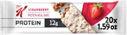 Kellogg's Special K Protein Bars, Meal Replacement, Protein Snacks, Strawberry, 20 bars