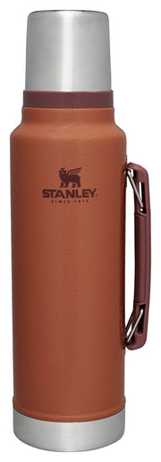 Stanley Classic Legendary Vacuum Bottle 2.0 qt | Wide Mouth with Leakproof Cup Lid | Keep Drinks Hot or Cold | Packable for Travel | Insulated Stainless Steel Thermos | BPA-Free | Hammertone Green