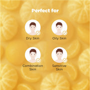 The Man Company 40% Vitamin C Face Serum With Hyaluronic Acid | Boosts Collagen | Glowing & Brightening Skin | Soft, Smooth & Supple | All Skin Types -30ml