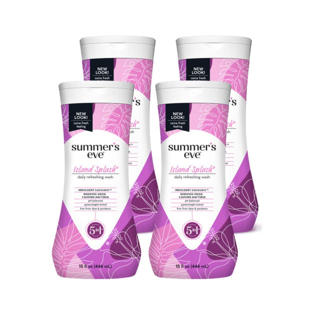 Summer's Eve Blissful Escape Daily Refreshing All Over Feminine Body Wash, Removes Odor, Feminine Wash pH Balanced, 15 Fl Oz (Pack of 3)