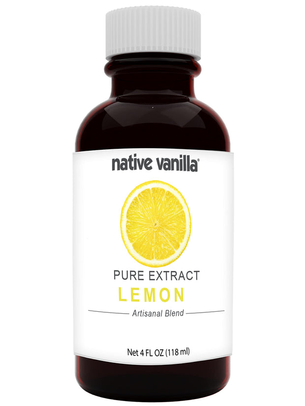 Native Vanilla - Pure Cherry Extract - 4 Fl Oz - Perfect for Cooking, Baking, and Dessert Crafting
