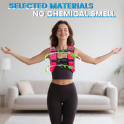 Weighted Vest for Woman Men, 6lb/8lb/12lb/16lb/20lb/30lb Weight Vest with Reflective Stripe, Weight Vests Adjustable for Walking, Weight Loss, Training, Running