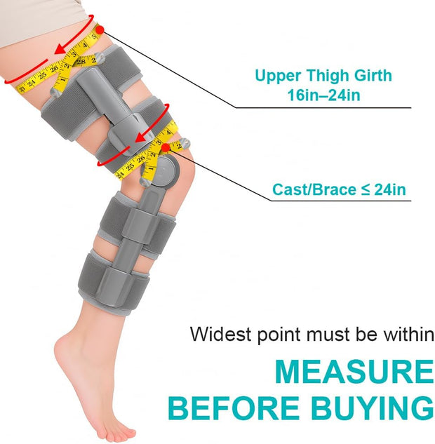 Waterproof Leg Cast Cover for Showering, Reusable Shower Sleeve for Lower Leg After Surgery, Watertight Non-Slip Adult Fracture Protector Bag, Water Proof Medical Covers for Calf/Ankle/Wound/Bandages