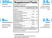LEGION Pulse Pre Workout Supplement - All Natural Nitric Oxide Preworkout Drink to Boost Energy, Creatine Free, Naturally Sweetened, Beta Alanine, Citrulline, Alpha GPC (Caffeine Free Blue Razz)