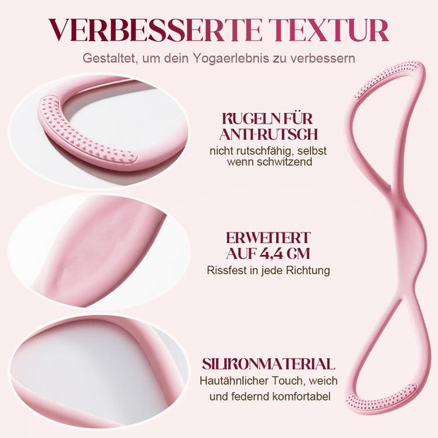 Resistance Bands,2025 New Figure 8 Resistance Bands with Handles for Women Men,Exercise Bands for Working Out,Arm,Back,Fullbody Yoga Pulling Rope,Elastic Stretch Bands