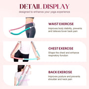 Weighted Hula Hoop for Adults - 2025 New Foldable Soft Spring Fitness Hoop for Waist Slimming, Home Workout & Travel