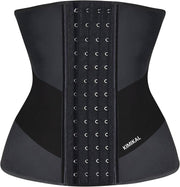 KIMIKAL Women Waist Trainer Corset Belt: Under Clothes Sport Tummy Control Long Torso Shapewear