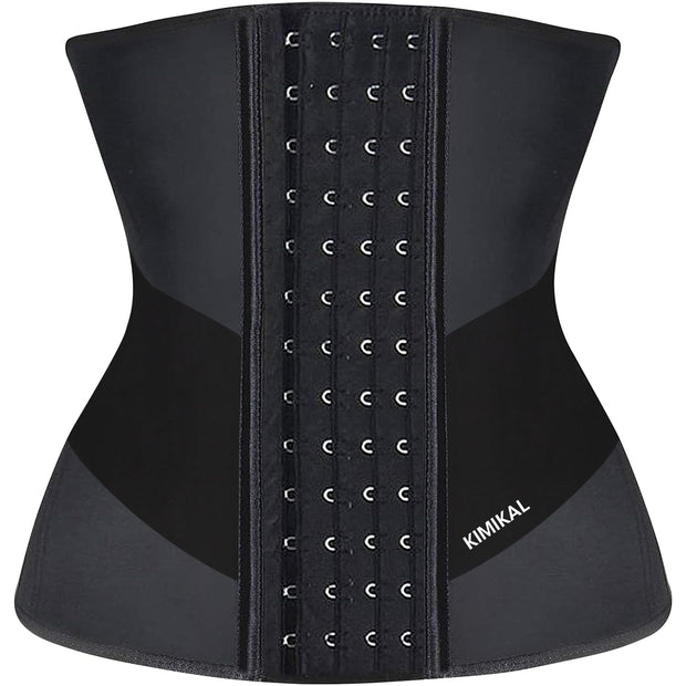 KIMIKAL Women Waist Trainer Corset Belt: Under Clothes Sport Tummy Control Long Torso Shapewear