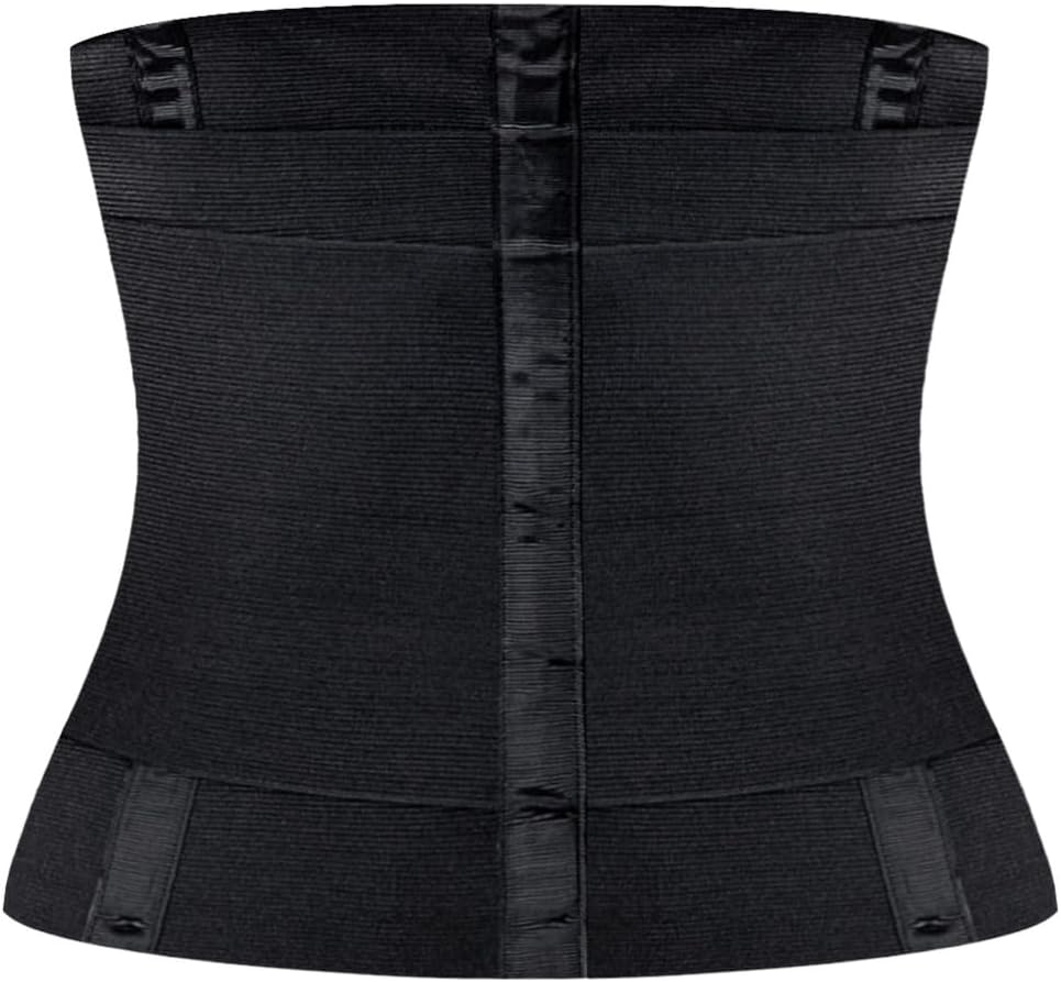 Hourglass Waist Trainer for Women – Adjustable Sweat Band for Stomach, Tummy Control & Workout Waist Trimmer