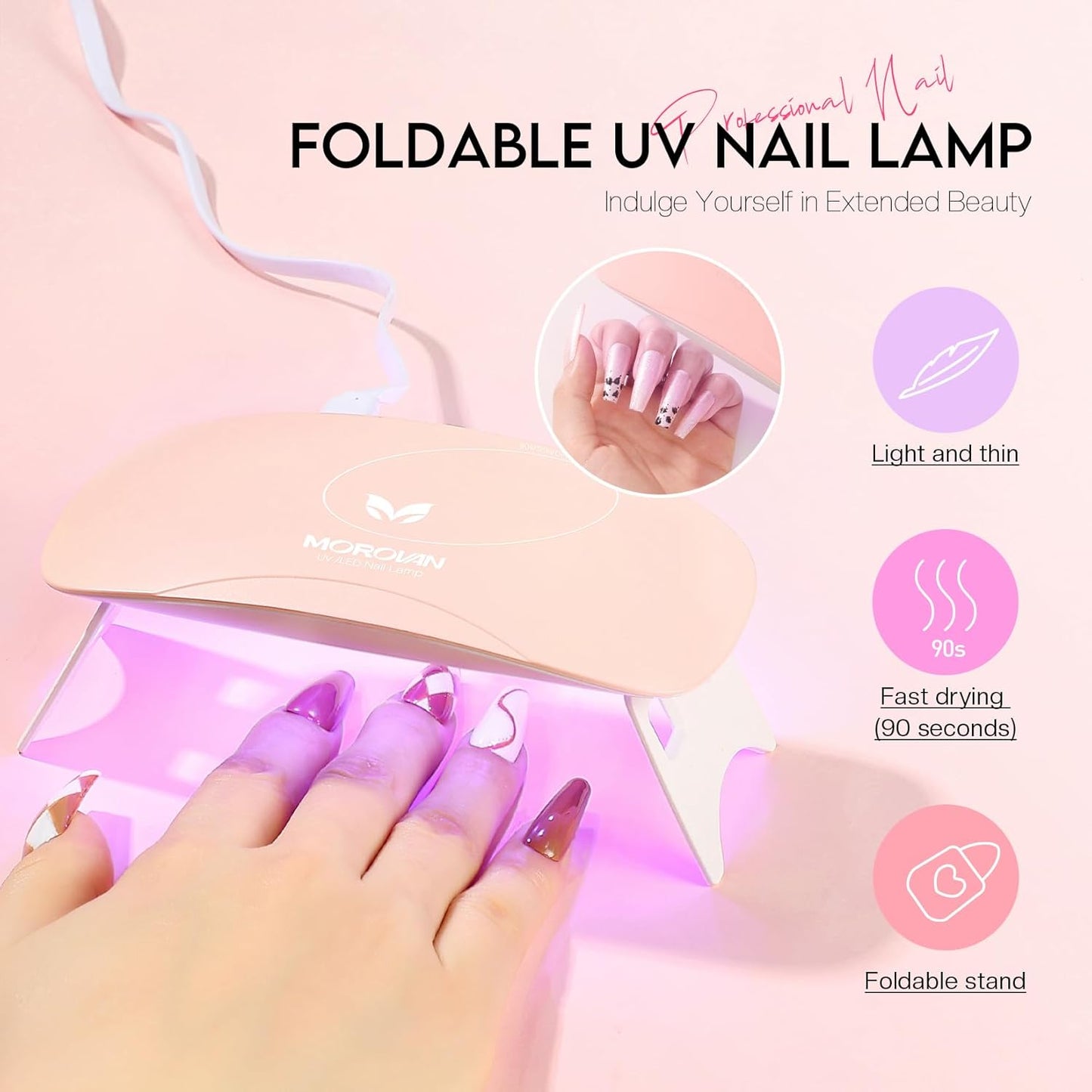 Poly Gel Nail Kit for Beginners: 32 Colors Gel Extension Nail Set with U V Lights for Starter DIY Nail Art Extension at Home Gifts for Ladies & Girls