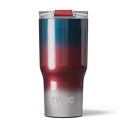 RTIC 30oz Essential Tumbler with Lid, Insulated, Stainless Steel, Metal, Double Wall Vacuum-Insulation, Ceramic Lined, Travel Cup for Iced Coffee, Tea, Hot and Cold Drink, Graphite