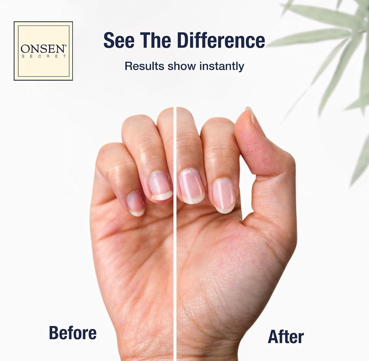 Onsen Nail & Cuticle Cream Treatment w/Japanese Tsubaki, Jojoba & Lavender Oil, Shea Butter – Strengthens Nails, Softens Cuticles - Daily Repair Care (1 Count/15 ml)
