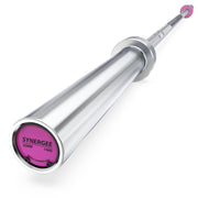 Synergee Regional Olympic 20kg Men’s and 15kg Women’s Hard Chrome & Black Phosphate Barbells. Rated 1500lbs for Weightlifting and Powerlifting.