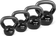 Yes4All Kettlebell Set Vinyl Coated Weights Combo for Full Body Workout Equipment Push up, Grip Strength Training, Dumbbell Weights Exercises