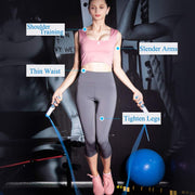 Jump Rope, Digital Weighted Handle Workout Jumping Rope with Calorie Counter for Training Fitness, Adjustable Exercise Speed Skipping Rope for Men, Women, Kids, Girls