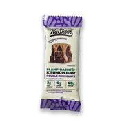 NuSkool Snacks Double Chocolate Keto Friendly Protein Krunch Bars (12 Pack) - 7g Fiber, 10g Clean Plant-Based Protein, 3g Net Carbs - Gluten-Free, Non-GMO, Vegan, Low Carb Keto Healthy Breakfast Snack