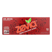 Zevia Zero Calorie Soda, Mountain Zevia, 12 Ounce Cans (Pack of 6)